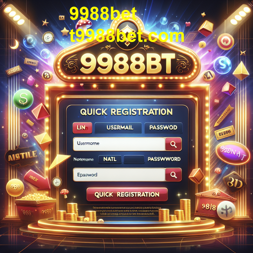 Cadastro Rápido: Sua Porta de Entrada para o Mundo dos Jogos no 9988bet